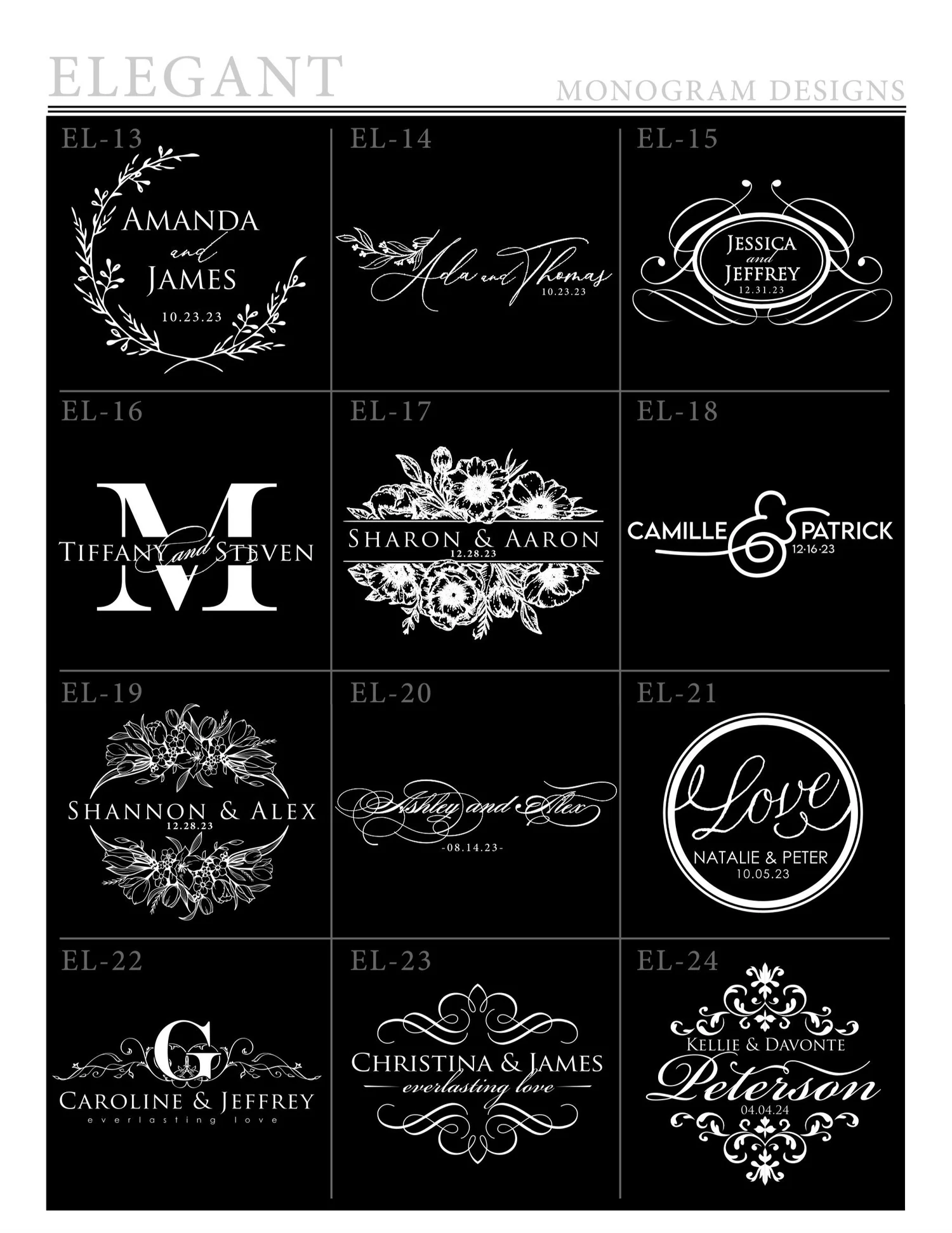 Monogram style 7