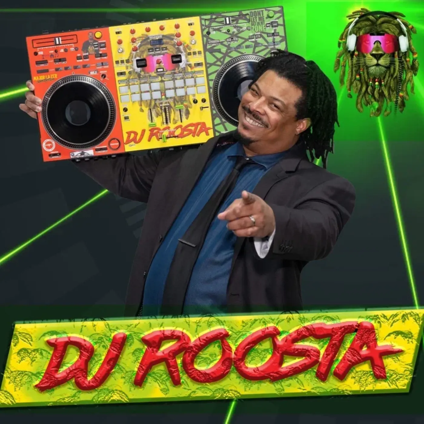 DJ Roosta performing